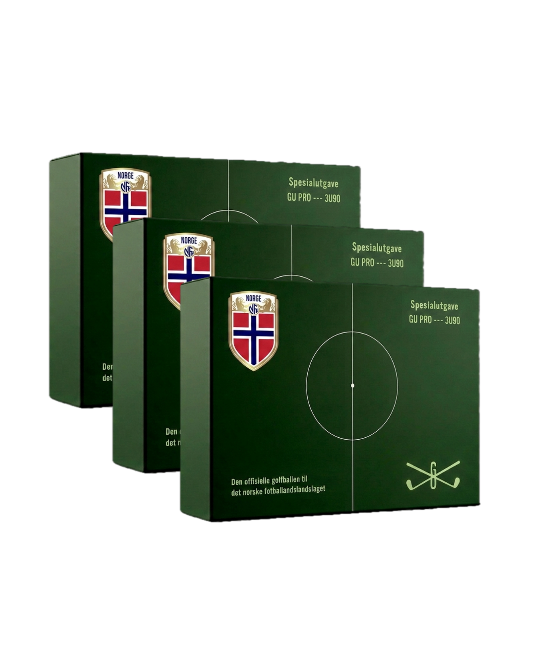 3 for 2 - Landslagsballen - Den offisielle golfballen til Det Norske Fotballandslaget