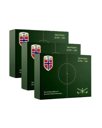 3 for 2 - Landslagsballen - Den offisielle golfballen til Det Norske Fotballandslaget