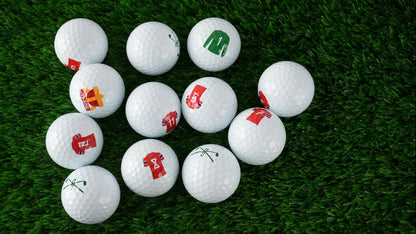 GU Pro Landslagsballen spesialutgave – norsk golfball som feirer fotballandslaget. Den offisielle golfballen til det norske landslaget